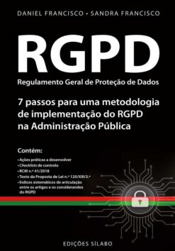 capa do livro RGPD Regulamento Geral de Proteção de dados