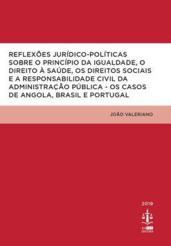 capa do livro Reflexões Jurídico-Políticas sobre o Príncipio da Igualdade, o Direito à Saúde, os Direitos Sociais