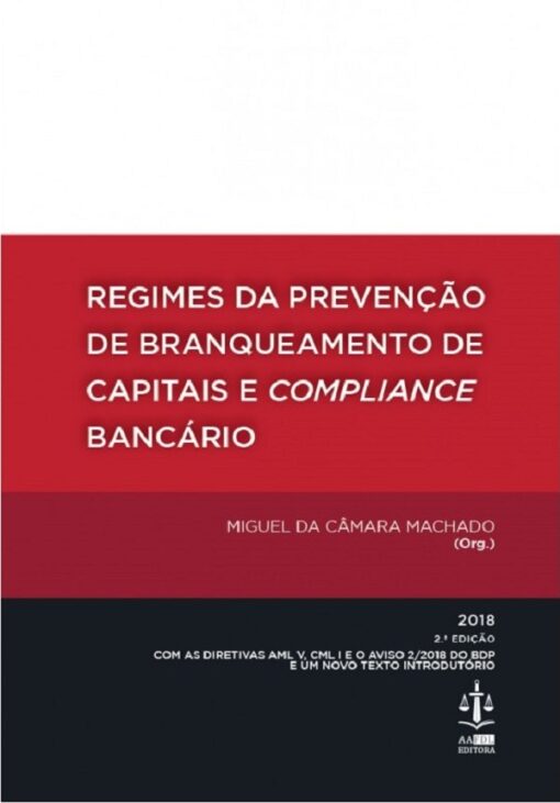 capa do livro Regimes da Prevenção de Branqueamento de Capitais e Compliance Bancário