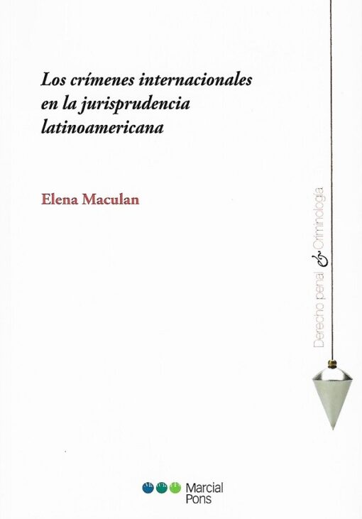capa do livro los crimenes internacionales en la jurisprudencia latinoamericana