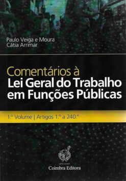 Capa do livro Comentários à Lei Geral de Trabalho em Funções Públicas