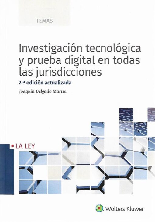 Capa do livro Investigación Tecnológica y Prueba Digital en Todas las juridiciones 9788490207758