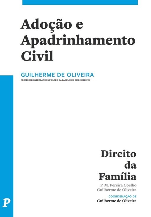 capa do livro Adoção e Apadrinhamento Civil