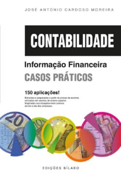capa do livro Contabilidade informação financeira casos praticos