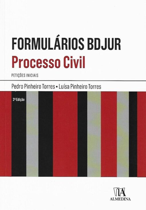 capa do livro Formulários Bdjur Processo Civil