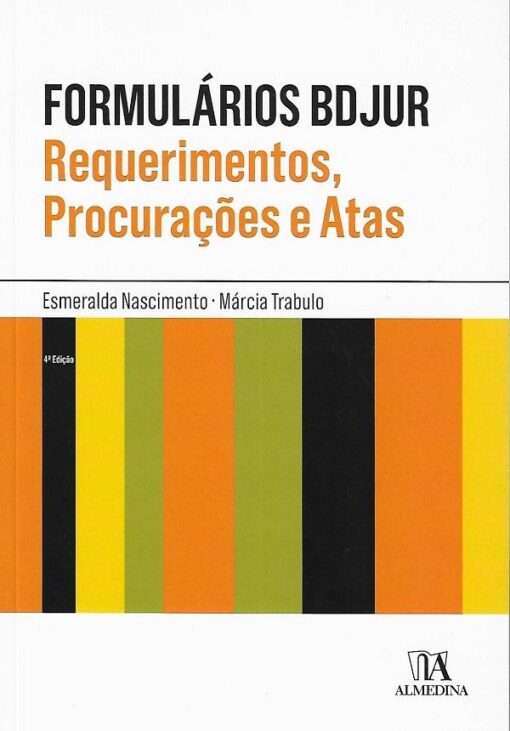 capa do livro Formulários Bdjur Requerimentos, Procurações e Atas