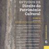 capa do livro Novos Estudos de Direito do Património Cultural