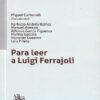 capa do livro para leer a luigi ferrajoli