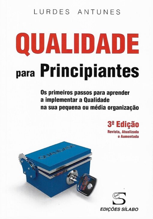 capa do livro qualidade para principiantes