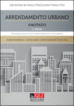 capa do livro arrendamento urbano anotado