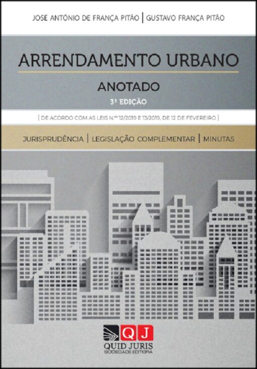 capa do livro arrendamento urbano anotado