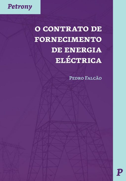capa do livro o contrato de fornecimento de energia eléctrica