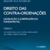 Capa do livro Direito das Contra-ordenações Tomo I