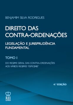 Capa do livro Direito das Contra-ordenações Tomo I