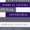 capa do livro Estudios sobre el sistema penal Adversarial