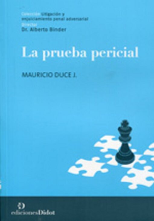 capa do livro La prueba Pericial