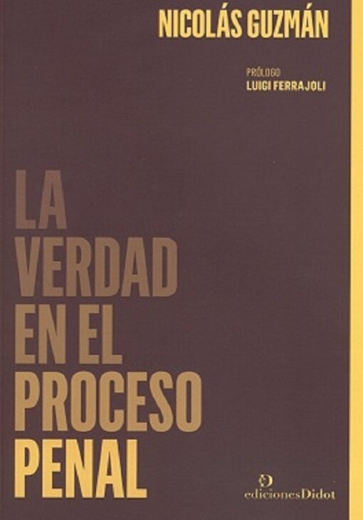 capa do livro La verdad en el proceso penal