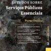 capa do livro Novos Estudos sobre serviços públicos essenciais
