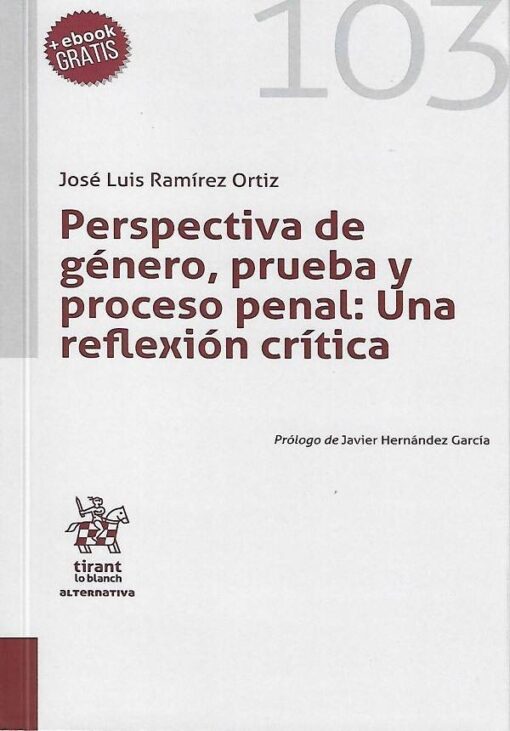 capa do livro Perspectiva de género, prueba y proceso penal