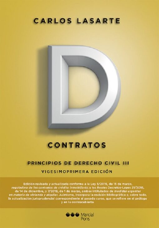 capa do livro Principios de Derecho civil III