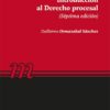 capa do livro introcuccion al derecho procesal