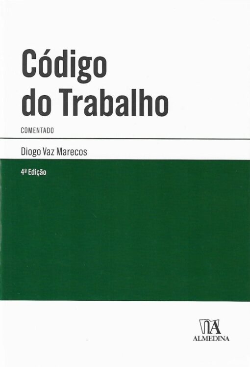 capa do livro codigo do trabalho comentado