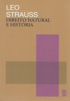 capa do livro direito natural e historia