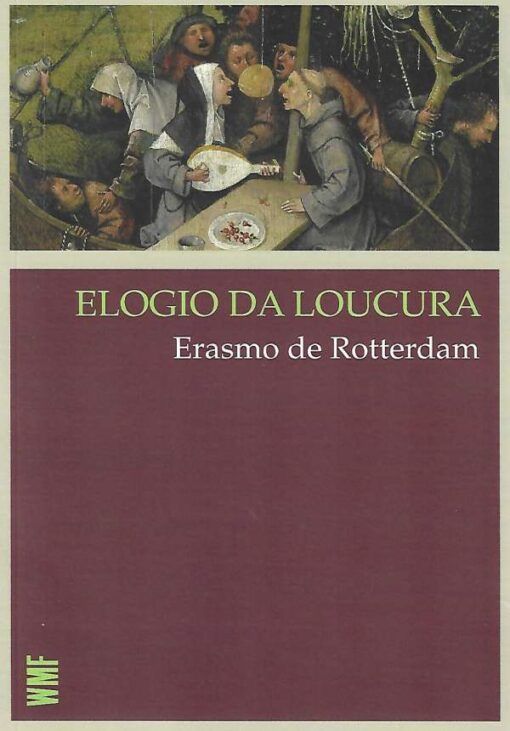 capa do livro elogio da loucura