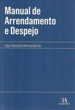 Capa do livro Manual de Arrendamento e Despejo