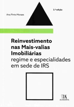 Capa do livro Reinvestimento nas Mai-Valias Imobiliárias