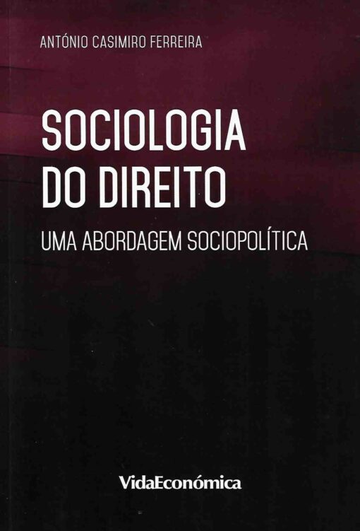 Capa do livro Sociologia do Direiro