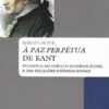 capa do livro a paz perpétua de kant