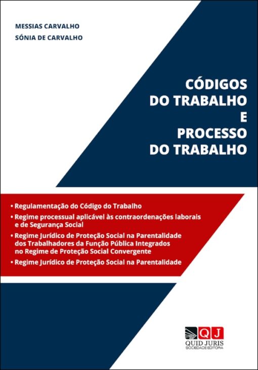 Capa do Livro Códigos do Trabalho e do Processo do Trabalho