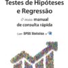 Capa do Livro Testes de Hipóteses e Regressão