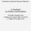 Capa do livro A Simulação no Direito Civil Brasileiro