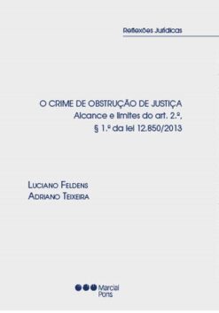 Capa do Livro O Crime de Obstrução de Justiça