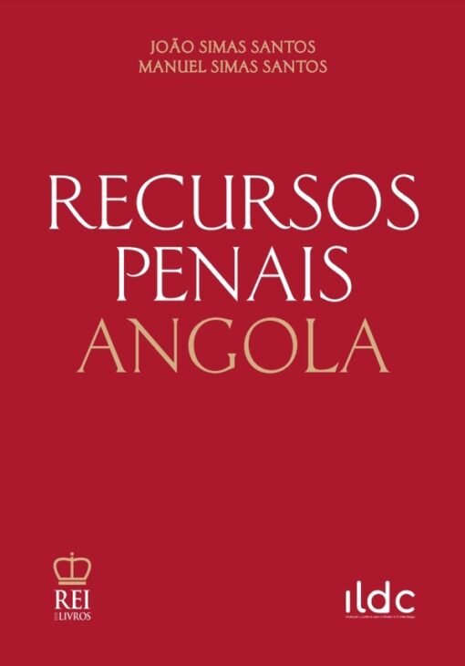 capa do livro Recursos Penais Angola
