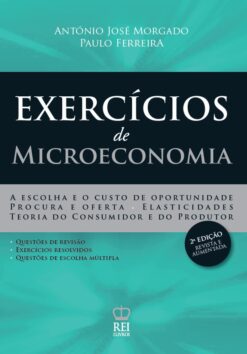 Capa do livro Exercícios de Microeconomia
