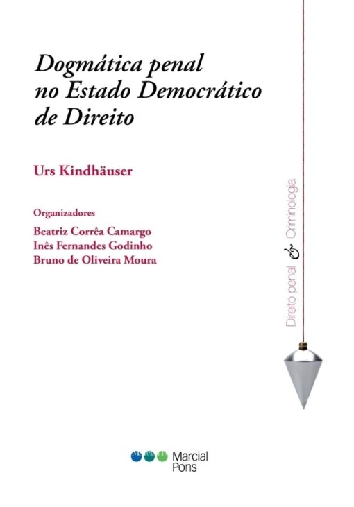 Capa do livro Dogmática penal no Estado democrático de direito