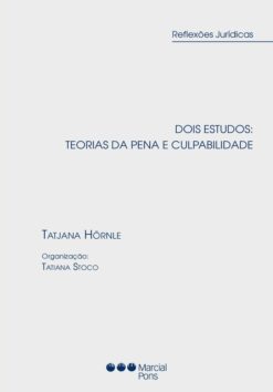 Capa do livro Dois estudos: teorias da pena e culpabilidade