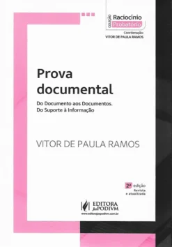 Capa do livro Prova documental 2.ª edição