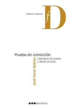 Capa do livro Prueba sin conviccion