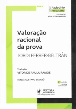 Capa do livro Valoração Racional da Prova 2ª Edição