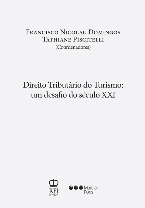Capa do livro Direito Tributário do Turismo: um desafio do século xxi