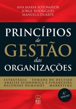 Capa do livro Princípios de Gestão das Organizações