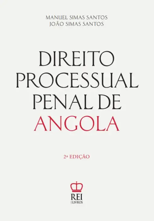 Capa do livro Direito Processual Penal de Angola 2.ª edição