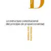 capa do livro La estructura constitucional del principio de proporcionalidad