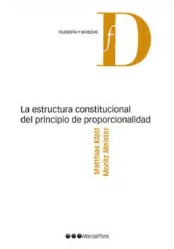 capa do livro La estructura constitucional del principio de proporcionalidad