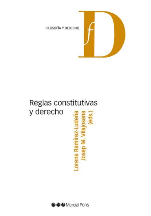 Capa do livro Reglas constitutivas y derecho