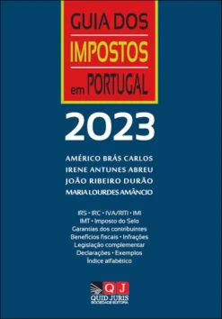 Capa do livro Guia dos impostos em Portugal 2023
